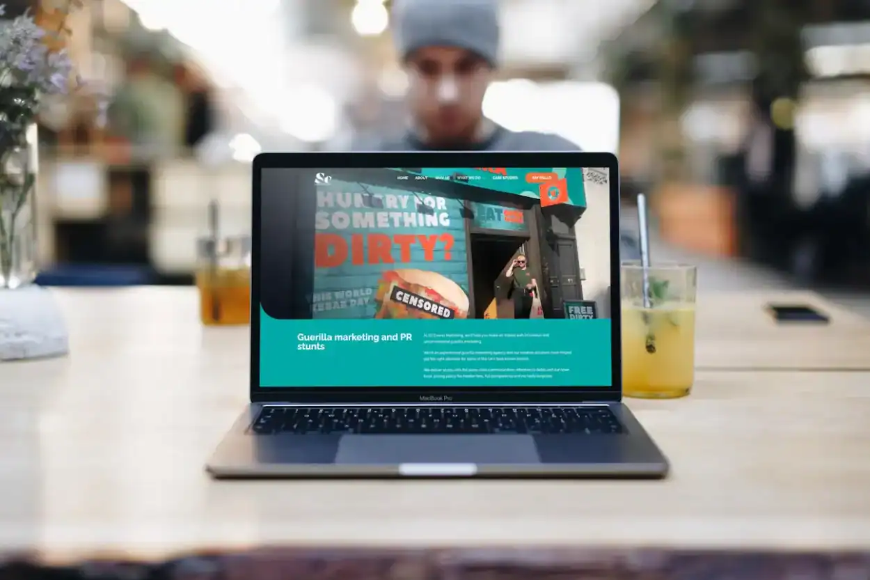 Events Marketing website build